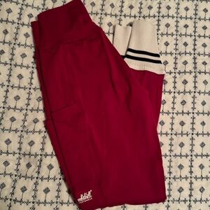 Bombshell Sportswear Red Sock Leggings